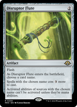 Disruptor Flute Modern Horizons 3 HEAVILY PLD Rare MAGIC GATHERING CARD ABUGames - Image 1