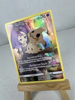 Pokemon Mimikyu 245/236 SM Cosmic Eclipse Full Art Secret Rare Card NM/Mint - Image 3