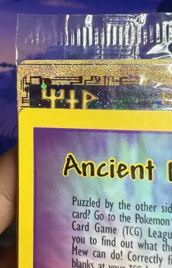 MISCUT Ancient Mew Error ~ Movie Promo ~ Holo Pokemon Card ~ Factory Sealed - Image 4