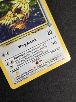 Pidgeot 8/64 HP+ Jungle Holo Rare Vintage WOTC Pokemon card - Image 5