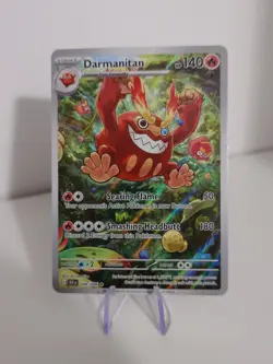 Pokemon TCG Darmanitan 098/086 Black Bolt Illustration Rare English Card - Image 1