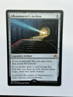 MTG Alhammarret's Archive Magic: The Gathering Origins Mythic #221 LP-NM - Image 1