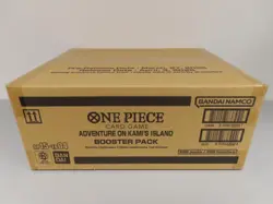 2026 One Piece Adventure On Kami's Island OP15-EB04 Sealed Booster Pack Box Case - Image 1