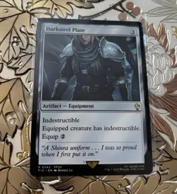 MTG Final Fantasy Darksteel Plate 0342 R Non-Foil - Image 1