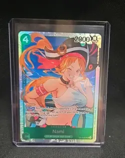 One Piece Azure Sea's Seven Nami Super Rare OP14 - 031 - Image 3