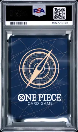 2025 ONE PIECE JPN OP12-LEGACY OF THE MASTER ALT ART #015 MONKEY D. LUFFY PSA 9 - Image 2
