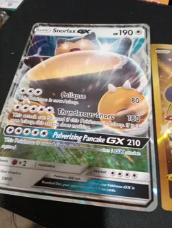 Pokemon TCG Jumbo Snorlax Cards - Image 1