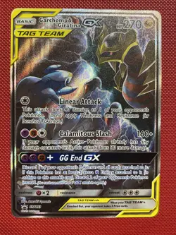Garchomp & Giratina GX SM193 Sm Holo Pokemon Card TCG Alternate Ar - Image 3