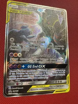 Garchomp & Giratina GX SM193 Sm Holo Pokemon Card TCG Alternate Ar - Image 5