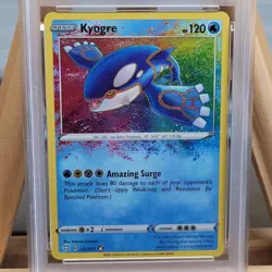 Amazing Rare Kyogre #021 PSA 10 Shining Fates Graded Pokemon Card - Image 2