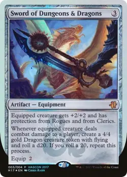MTG English Sword of Dungeons & Dragons NM Foil Promos: Media - Image 1