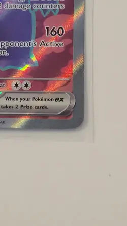 Pokemon Gengar ex Ultra Rare Holo 310 HP Card SV05 Temporal Forces 193/162 - Image 2