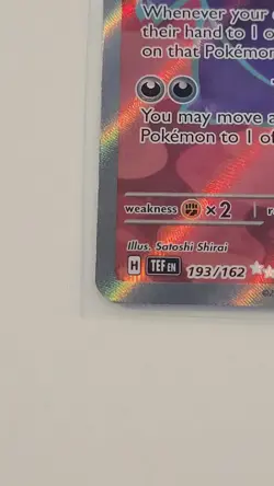 Pokemon Gengar ex Ultra Rare Holo 310 HP Card SV05 Temporal Forces 193/162 - Image 3