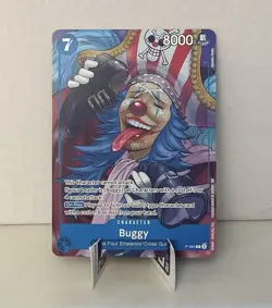 Buggy P-084 Promo Card | One Piece TCG: Blue Buggy English — NM - Image 1