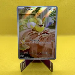 Pokemon TCG Yamper ME02: PFL 99/94 Illustration Rare Holo Card NM - Image 1