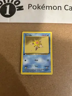 Staryu German 1st Edition Base Set Pokemon Card Vintage WOTC - Image 1
