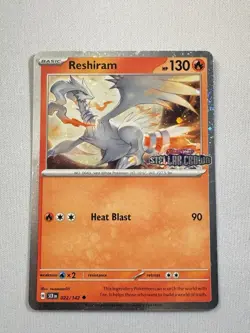 Reshiram 022/142 (Stellar Crown Stamped) Cosmos Holo - Misc. Cards & Products - Image 1