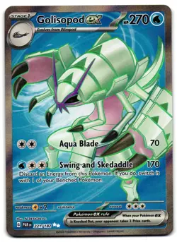 Golisopod ex 221/182 - Paradox Rift Ultra Rare Pokemon TCG - LP Card - Image 1