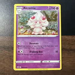 Alcremie Holo BSP SWSH: Sword & Shield Promo Cards SWSH058 NM B - Image 1