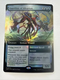 Emeritus of Ideation-Secrets Of Strixhaven-Extended Art-Foil-315-LP - Image 1