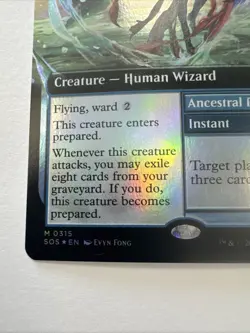 Emeritus of Ideation-Secrets Of Strixhaven-Extended Art-Foil-315-LP - Image 4