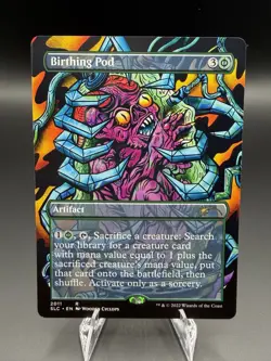 Wizards of the Coast Birthing Pod Secret Lair Promo Borderless Regular 2011 - Image 1