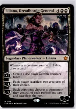 Liliana, Dreadhorde General Foundations Regular NM M 0176 - Image 1