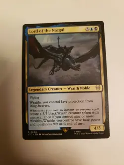 LORD OF THE NAZGUL 0060 Lord of the Rings Tales Middle Earth MTG - Image 1