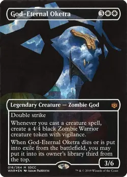 God-Eternal Oketra - Glossy Promo San Diego Comic-Con 2019 NM MTG - Image 1