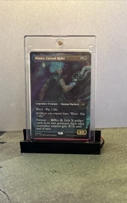MTG Winter, Cursed Rider (Borderless) - Aetherdrift (DFT) #369 MTG - Image 1