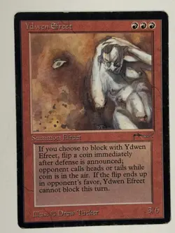Magic the Gathering Ydwen Efreet Arabian Nights - Image 1
