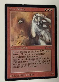 Magic the Gathering Ydwen Efreet Arabian Nights - Image 2