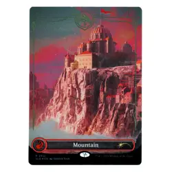 Mountain #2512 (FOIL) ~ MTG Secret Lair Dungeons & Dragons - Image 2