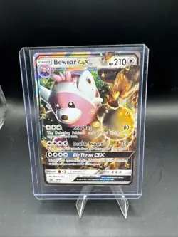 Bewear GX SM34 Black Star Promo - Full Art Rare Pokemon Card *NM* - Image 1