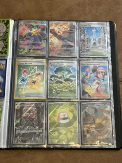 Pokemon Perfect Order Base Set With 9 Full Art Cards & Players Guide With Binder - Image 2