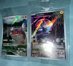 Pokemon Center Stamped Promos Miraidon SVP 013 and Koraidon SVP 014 MINT sealed! - Image 1