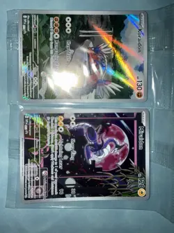 Pokemon Center Stamped Promos Miraidon SVP 013 and Koraidon SVP 014 MINT sealed! - Image 4