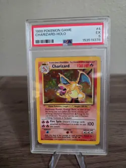 Charizard Base Set Holo 4/102 PSA 5 - Image 1