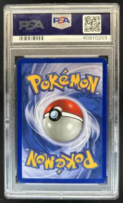 1999 Pokemon Unlimited Charizard Rare Holo #4/102 PSA 8 - Image 2
