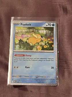 Psyduck 007 Black Star Promo Mega Evolution Pokemon TCG NM-Mint - Image 1