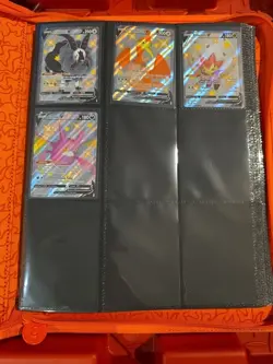 New & Sealed! Pokemon Center Exclusive Scorching Charizard Premium Zip Binder - Image 2