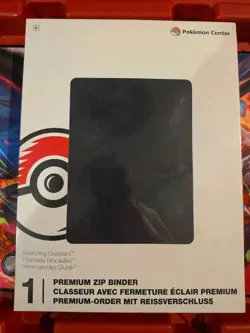 New & Sealed! Pokemon Center Exclusive Scorching Charizard Premium Zip Binder - Image 5