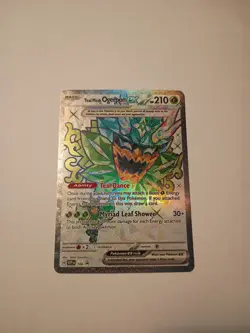 Pokemon-166 Teal Mask Ogerpon ex SV Scarlet & Violet Ultra Rare Black Star Promo - Image 1