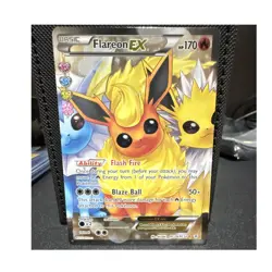 The Pokemon Company Flareon EX RC28/RC32 Full Art Holo EN 170 - Image 1