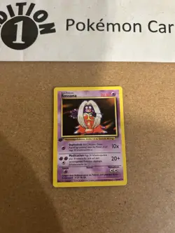 Jynx German 1st Edition Base Set Pokemon Card Vintage WOTC - Image 1