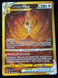 POKEMON ARCEUS VSTAR (SECRET) CROWN ZENITH: GALARIAN GALLERY - GG70/GG70 - Image 1