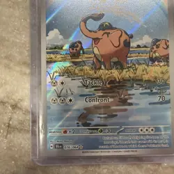 Pokemon Cufant 076/064 Sv: Shrouded Fable Rare Basic Holo EN - Image 5
