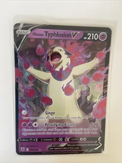 Hisuian Typhlosion V 053/189 Astral Radiance Ultra Rare Pokemon TCG NM - Image 1