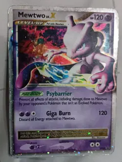 Pokemon TCG Mewtwo Lv. X Promo Holo 2008 HP 120 Please Read Description - Image 1