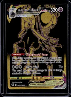 2022 Pokemon SWSH Shadow Rider Calyrex VM Trainer Gallery #TG30/TG30 - Image 1